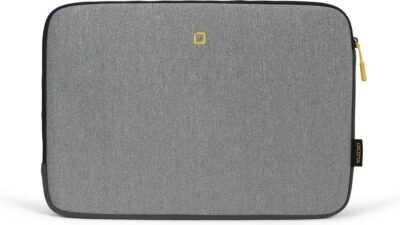 DICOTA Skin FLOW - Beschermhoes notebook - 15 - 15.6 - grijs, geel