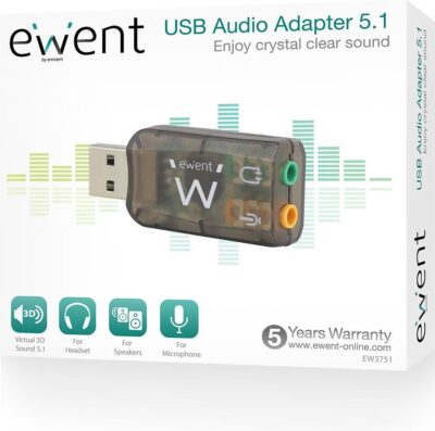 Ewent EW3751 Ext. geluidskaart