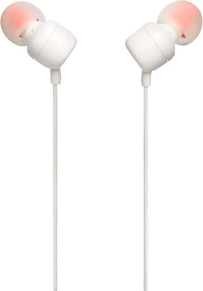 JBL T110 Wit - In-Ear oordopjes