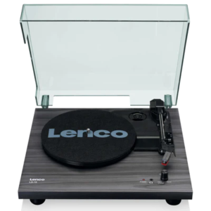 LENCO LS-10BK - Platenspeler met ingebouwde speakers - Zwart