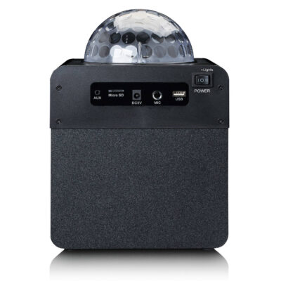 Lenco BTC-055BK - Bluetooth karaokeset met lichtbol