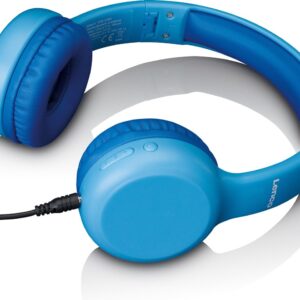 Lenco HPB-110BU Vouwbare kinder BT hoofdtelefoon blauw