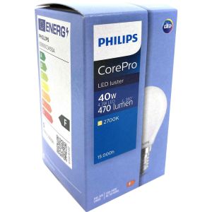 Philips LED filament kogel 4,3-40W E14 2700K P45 mat