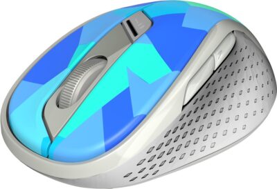 Rapoo muis - Bluetooth en 2.4GHz Blauw