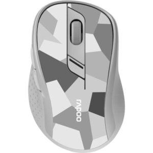 Rapoo muis - Bluetooth en 2.4GHz Grijs