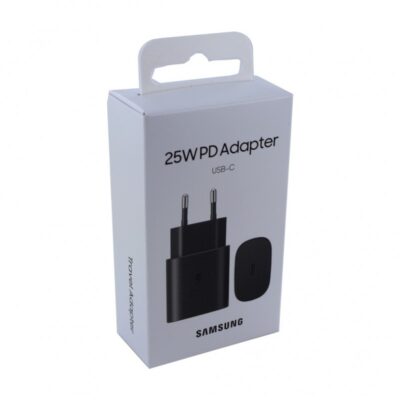 Samsung 25W USB-C Adapter Zwart