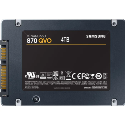 Samsung 870 QVO - 4TB SSD - MZ-77Q4T0BW