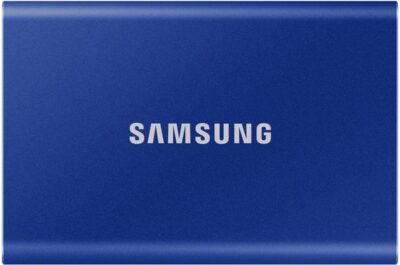 Samsung Externe SSD T7 - 1TB - Blue