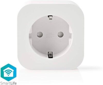 Slimme stekker - 2500W - Smartplug Nedis WIFIP130FWT