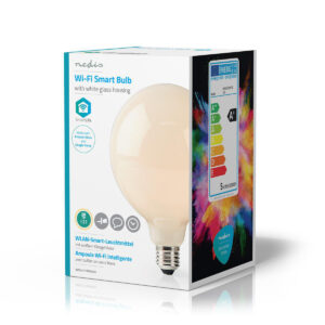 SmartLife - LED melkglas lamp XL E27 A+