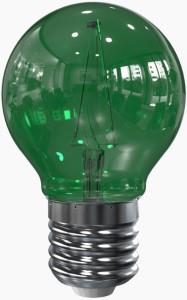 Tronix LED filament kogellamp E27 Groen 2W
