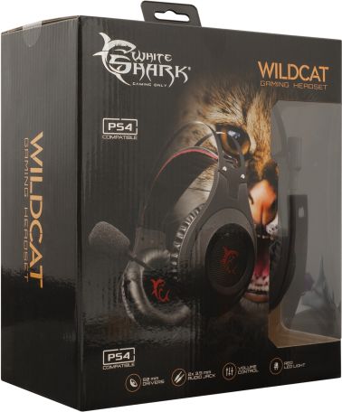 Wildcat Gaming Headset van White Shark