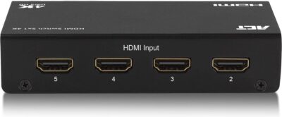 5x HDMI Female / 1x HDMI Female - Switch met afstandbediening ACT AC7840