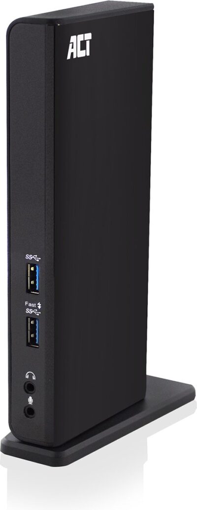 Docking Station Laptop met USB-C en USB-A | 2x HDMI Dual Monitor| 2x USB-A 3.0| 4x USB-A HighSpeed | Gigabit Ethernet | 2x 3