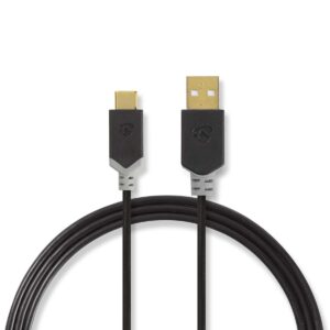 USB-A / USB-C kabel - USB2.0 - 60W - 3m - CCBW60601AT30
