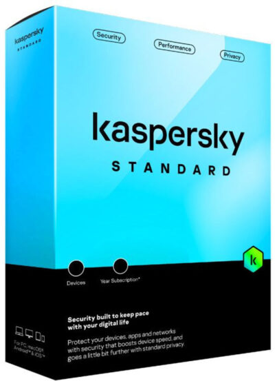 Beveiliging - Kaspersky Standard (AntiVirus) - 3PC/1jr