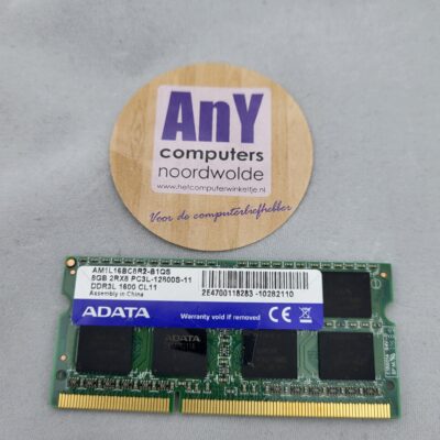 Gebruikt - SODIMM DDR3 PC3L - 1x 8GB - AM1L16BC8R2-B1QS