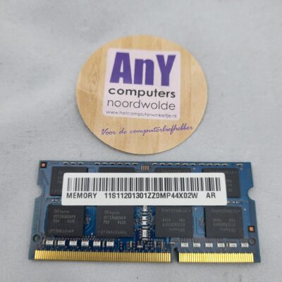 Gebruikt - SODIMM DDR3 PC3L - 1x 8GB - HMT41GS6AFR8A-PB
