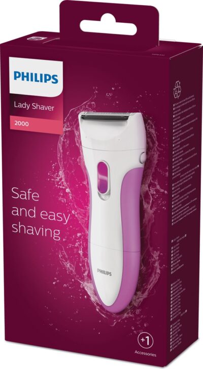 Philips SatinShave Essential HP6341/00 - Ladyshave voor vrouwen - Roze