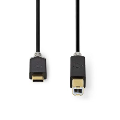 USB-C / USB-B Kabel - USB2.0 - 2m - CCBW60651AT20