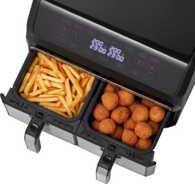 Inventum GF1200HLD - Airfryer oven - Hetelucht friteuse - 12 liter - 8 programma's - 5 accessoires - 80 tot 200°C - 1500 watt -